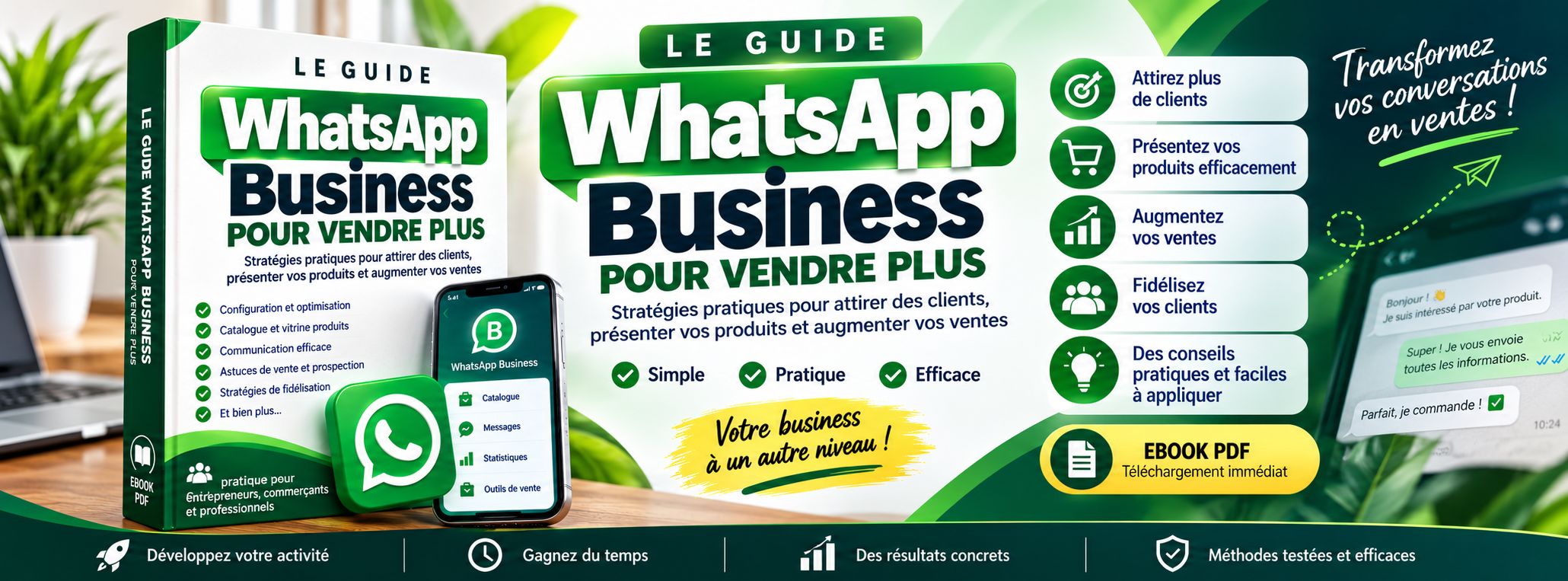 Le Guide WhatsApp Business pour vendre plus
