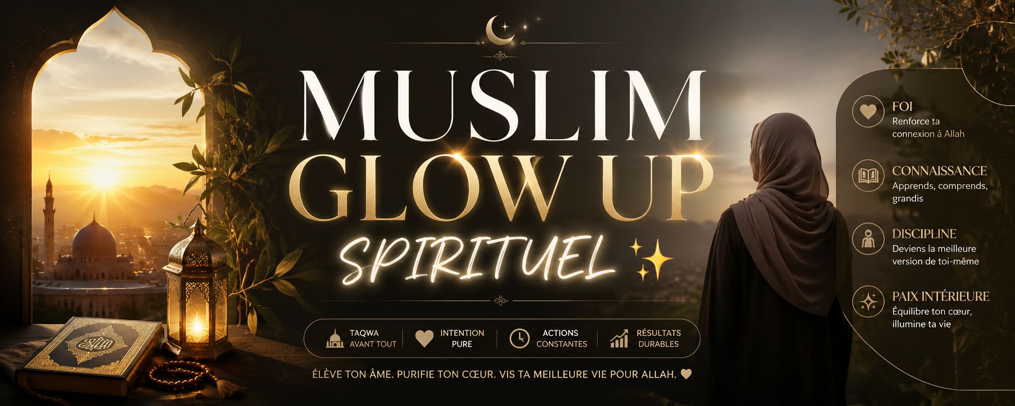 MUSLIM GLOW UP SPIRITUEL ✨