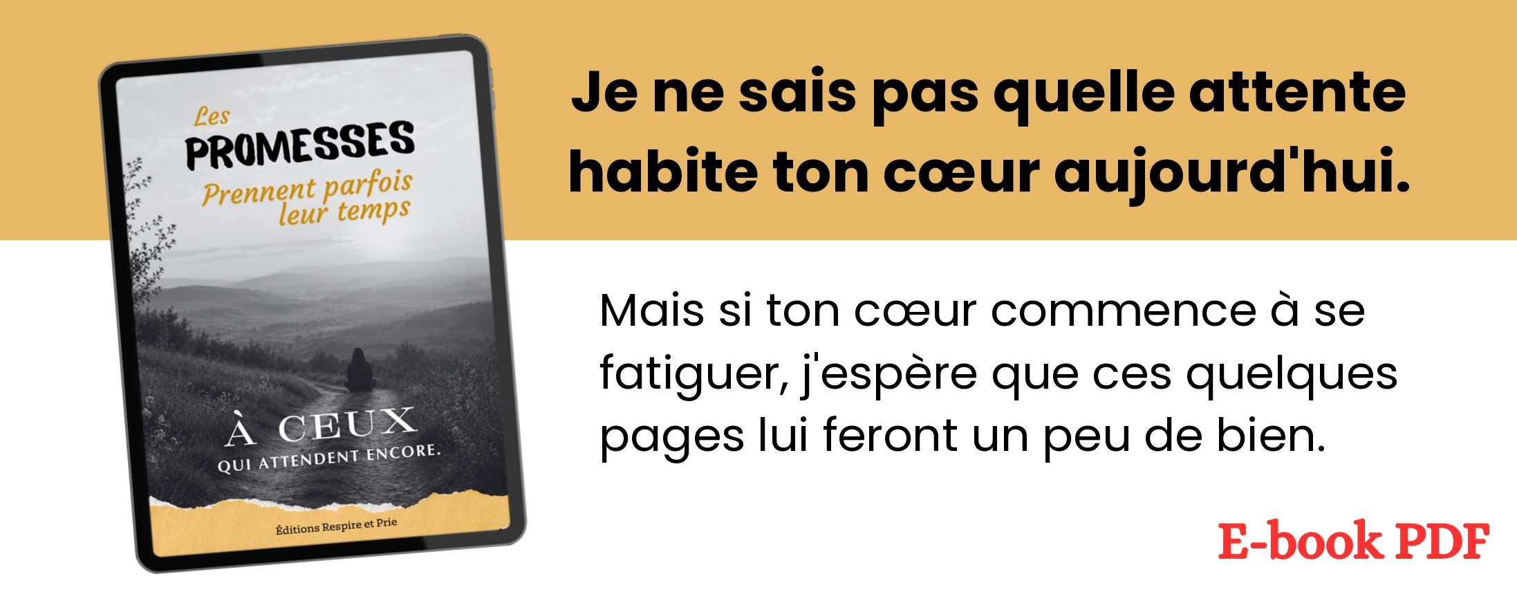 Les promesses prennent parfois leur temps