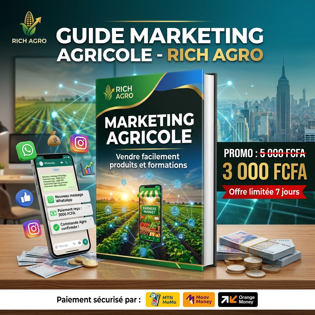 Guide Marketing Agricole Complet: Stratégies Secrètes Pour Écouler Produits et Formations Rapidement