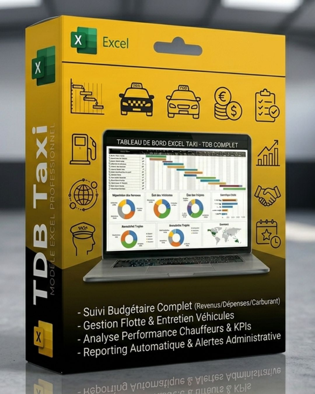 Template de Gestion Taxi / VTC