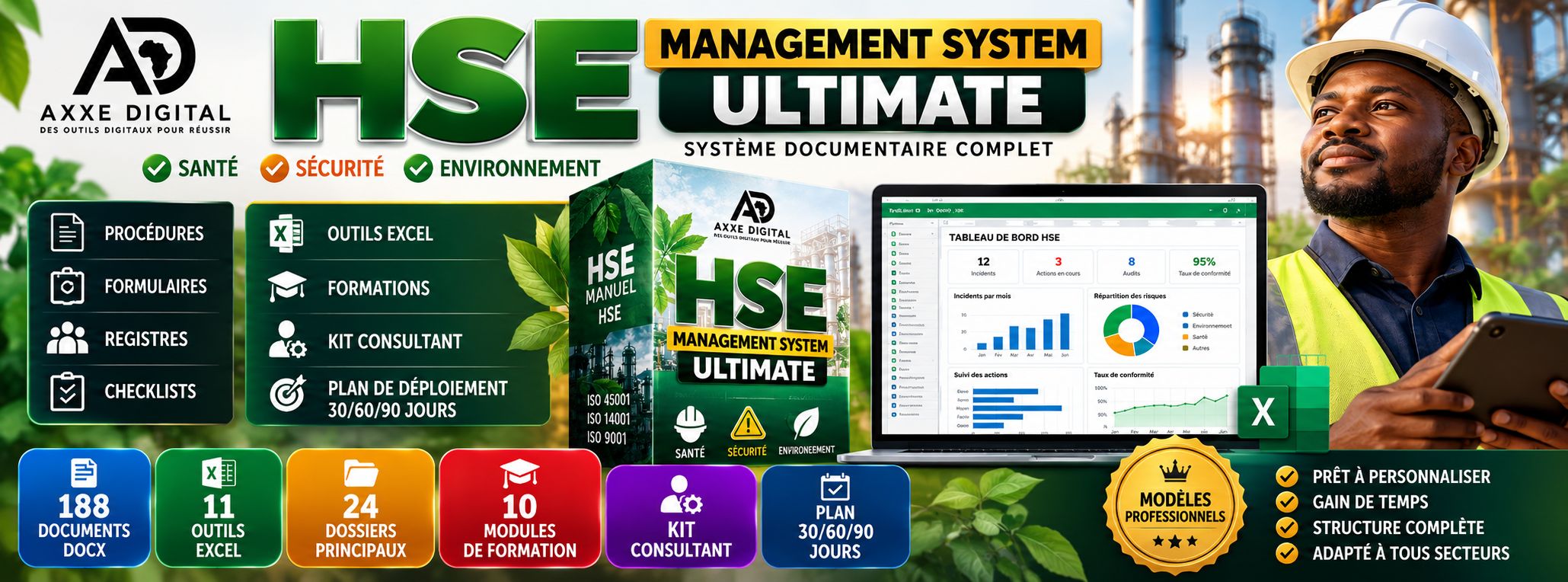 Système Complet de Management HSE - Révisé 2026