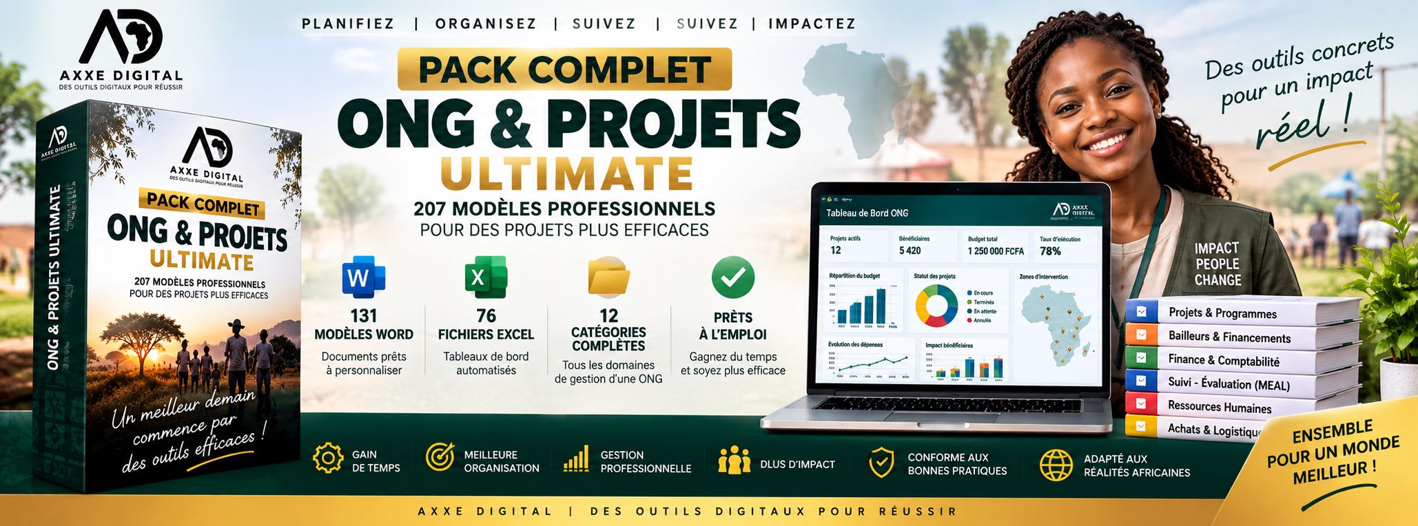 PACK COMPLET ONG & PROJETS