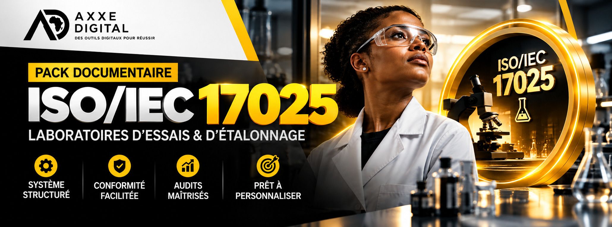 PACK DOCUMENTAIRE ISO/IEC 17025 — LABORATOIRES D’ESSAIS & D’ÉTALONNAGE