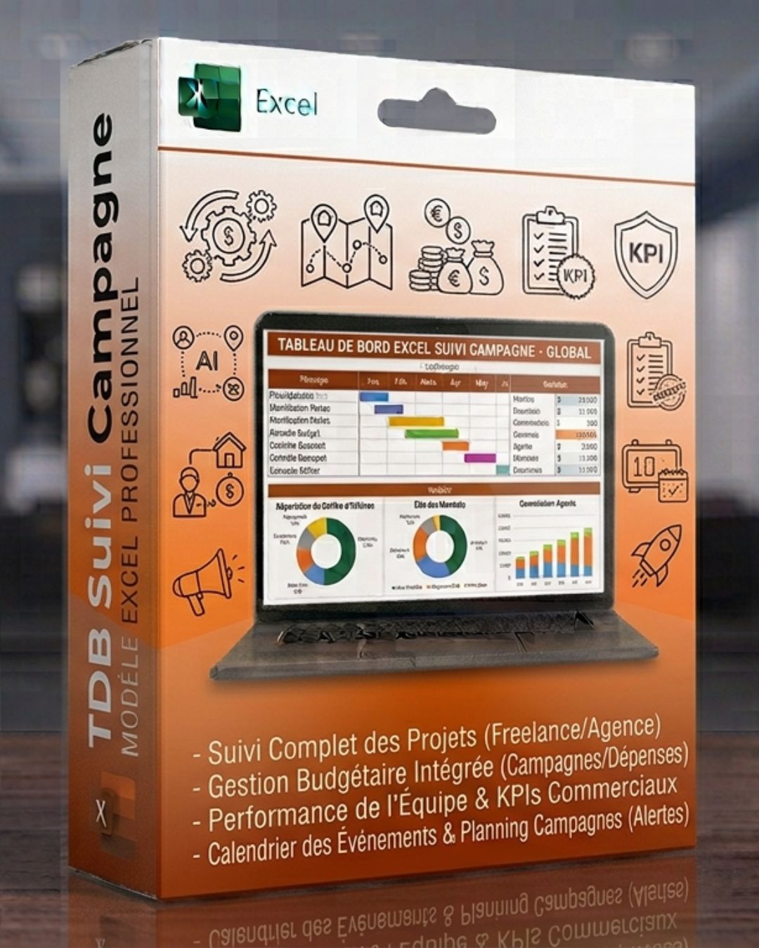 Template Suivi Campagne Publicitaire
