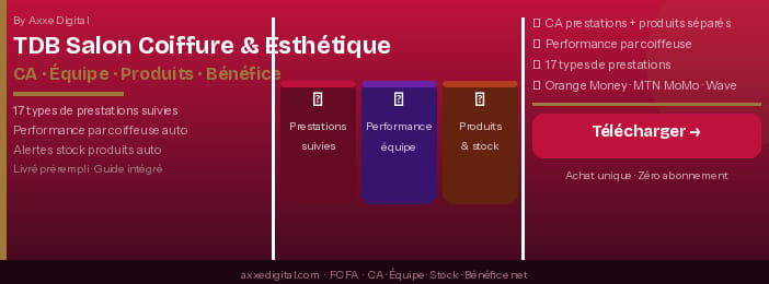 Progiciel de Gestion Salon de Coiffure / Esthétique