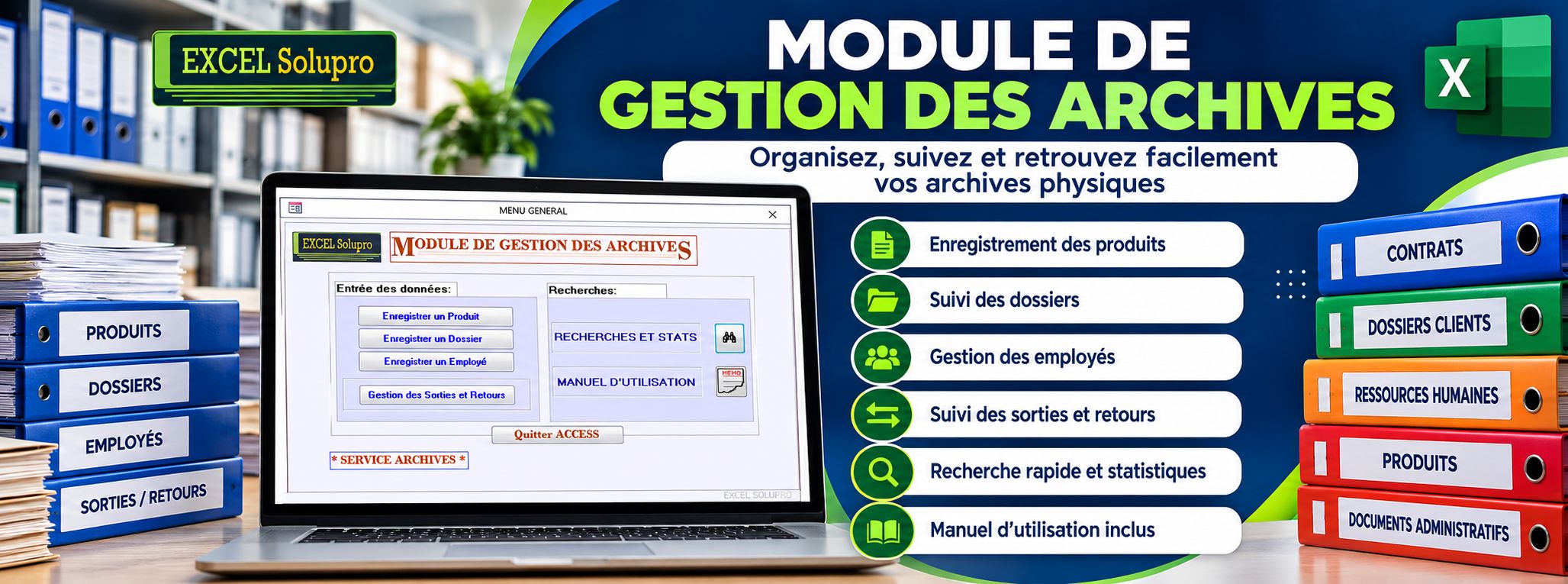 Module de gestion des archives