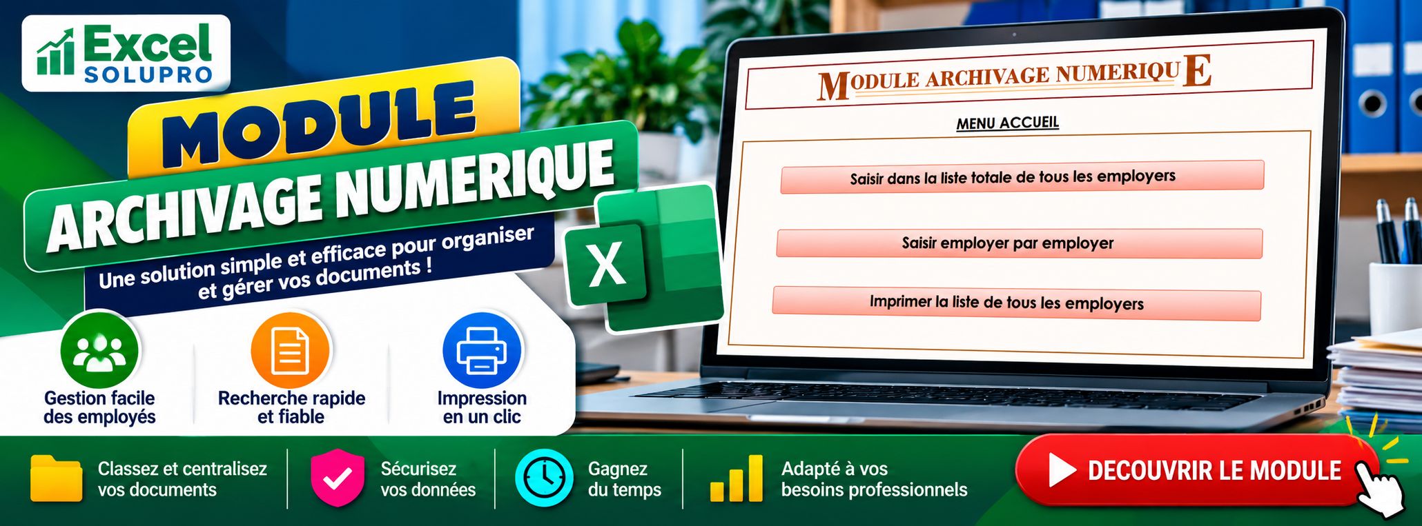 Module d'archivage numérique