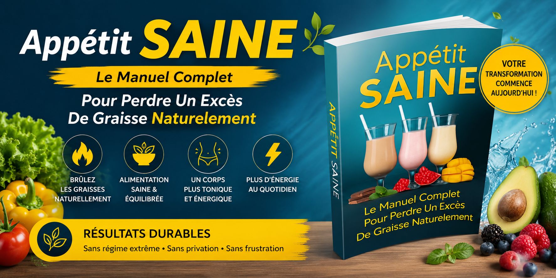 Appétit Nutritif : Perdez la Graisse Sans Régime Extrême
