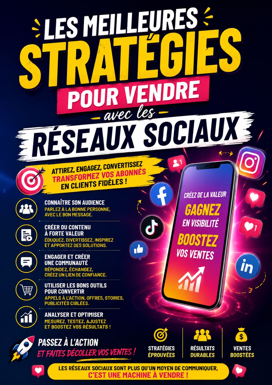 Guide complet : Les meilleures stratégies pour vendre avec les réseaux sociaux
