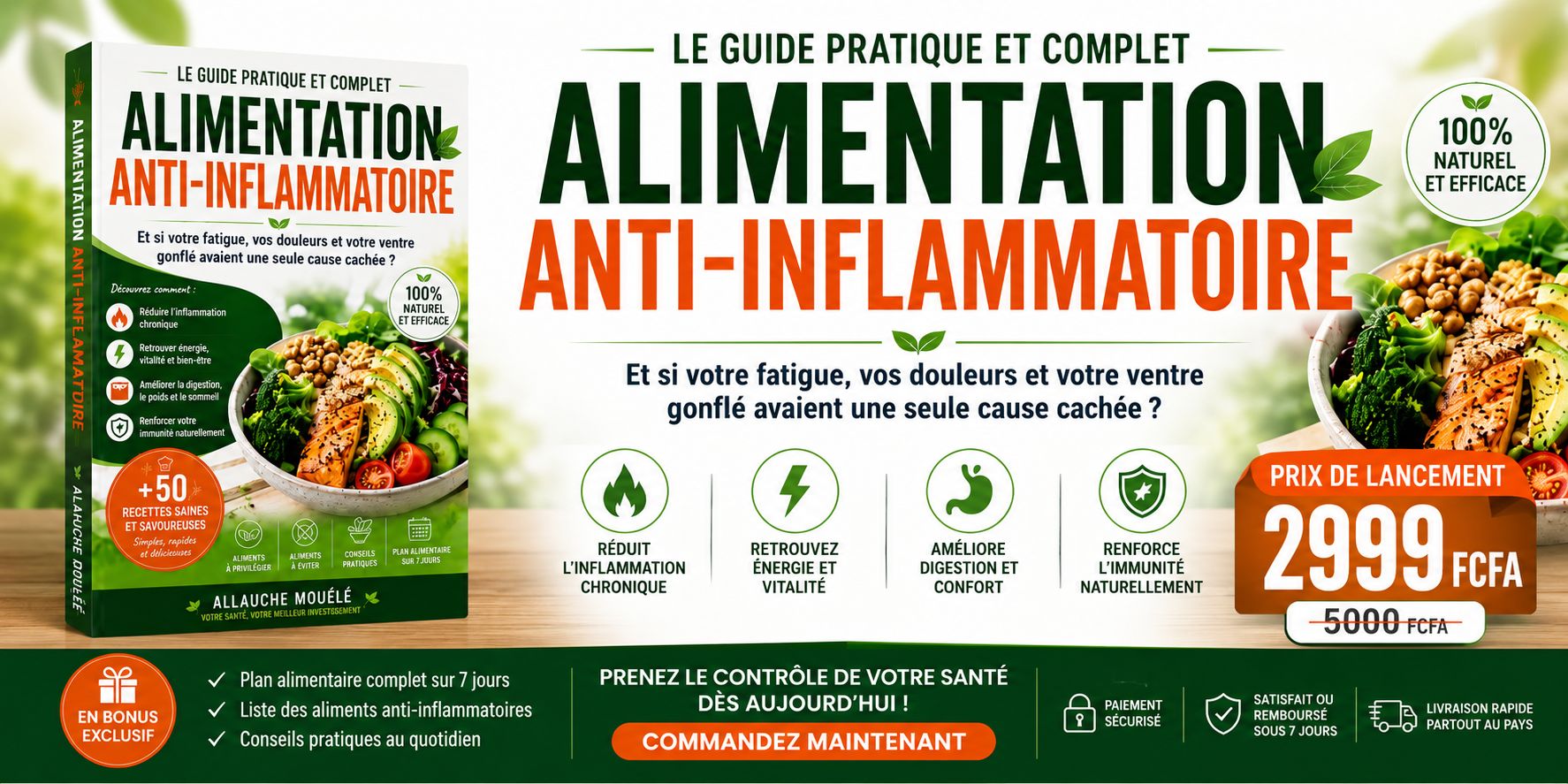 Alimentation anti inflammatoire
