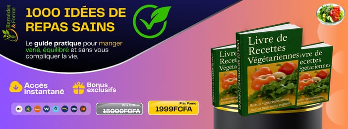 1000 Idées de Repas Sains pour Transformer Votre Quotidien