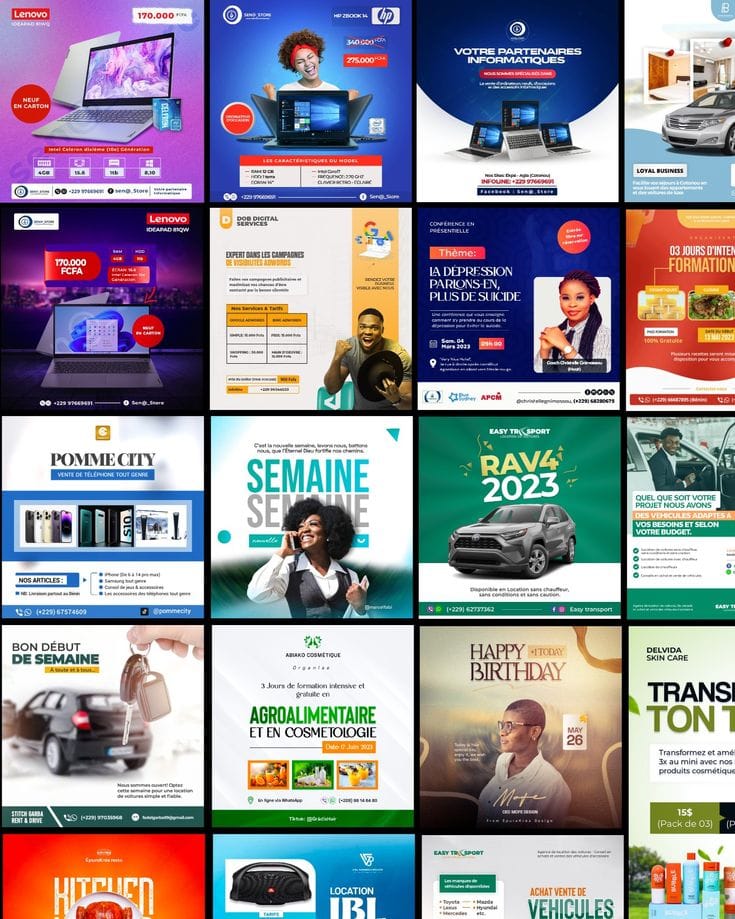 Créé ton affiche en moin de 1min sans application et gagne du temps