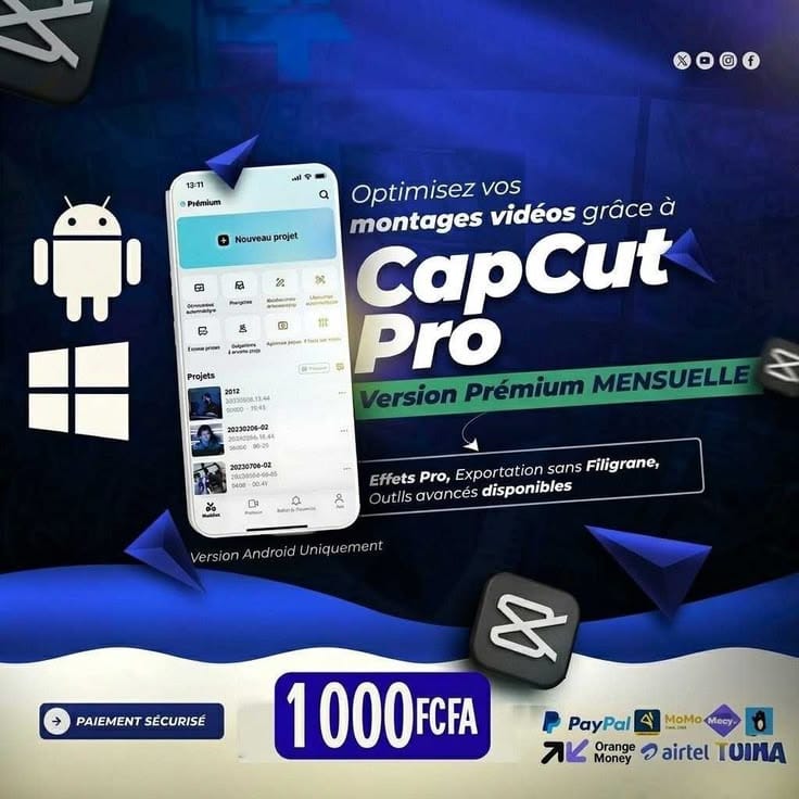 MONTAGE VIDEO ET SPOT PUBLICITAIRE PRO CAPCUT SUR SMARTPHONE