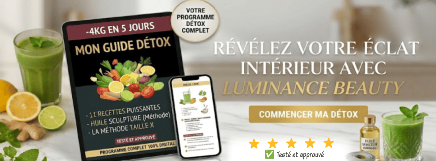 🔥 Minceur Extrême 5 Jours: -4KG Sans Faim avec le Guide Détox Révolution