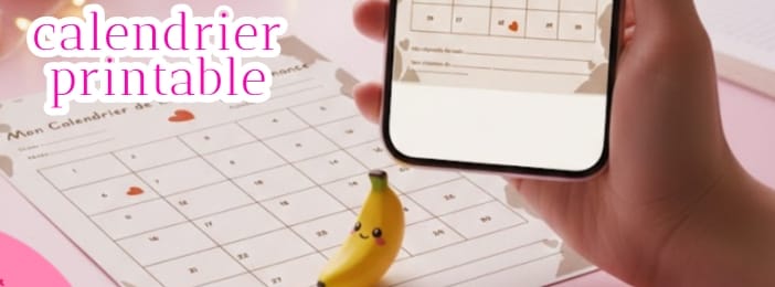 Calendrier Toi et Moi - suivi bien-être animé avec emojis à télécharger