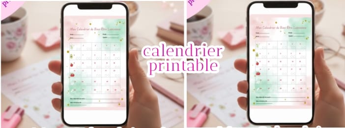 Calendrier Téléchargeable Luminance pour un Bien-Être Quotidien