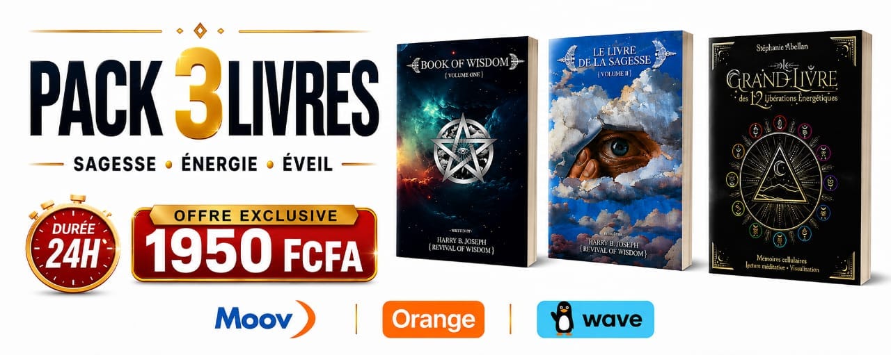 PACK 3 LIVRES PUISSANTS