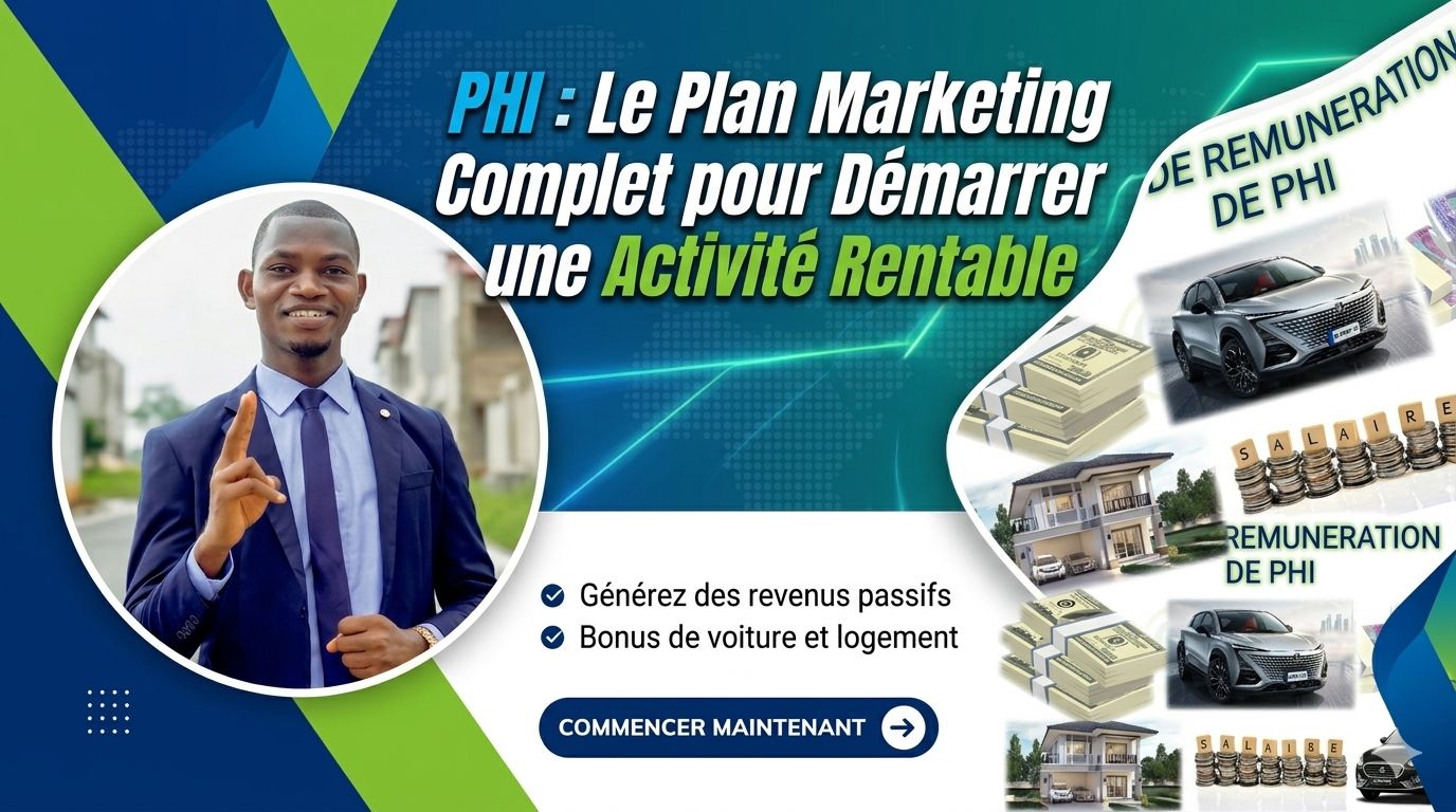 LE BUSINESS PARFAIT POUR L'AFRICAIN