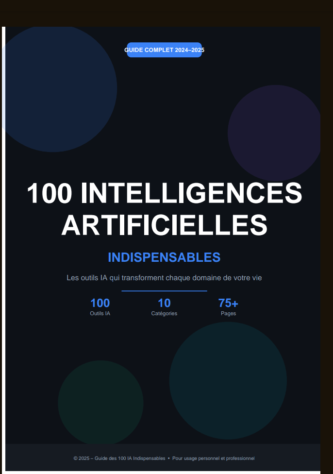 Anthologie Élégante des 100 IA Révolutionnaires Transformant l'Art de la Communication