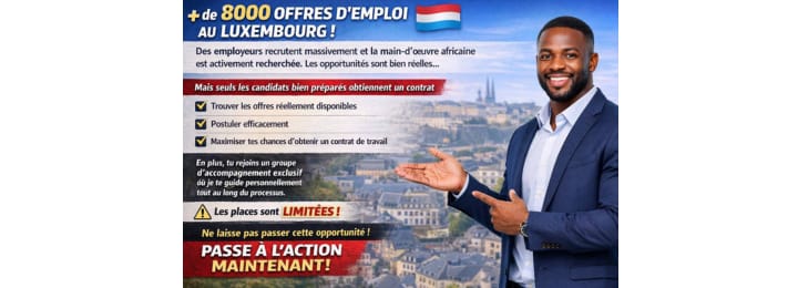 Guide expert et accompagnement pour travailler au luxembourg