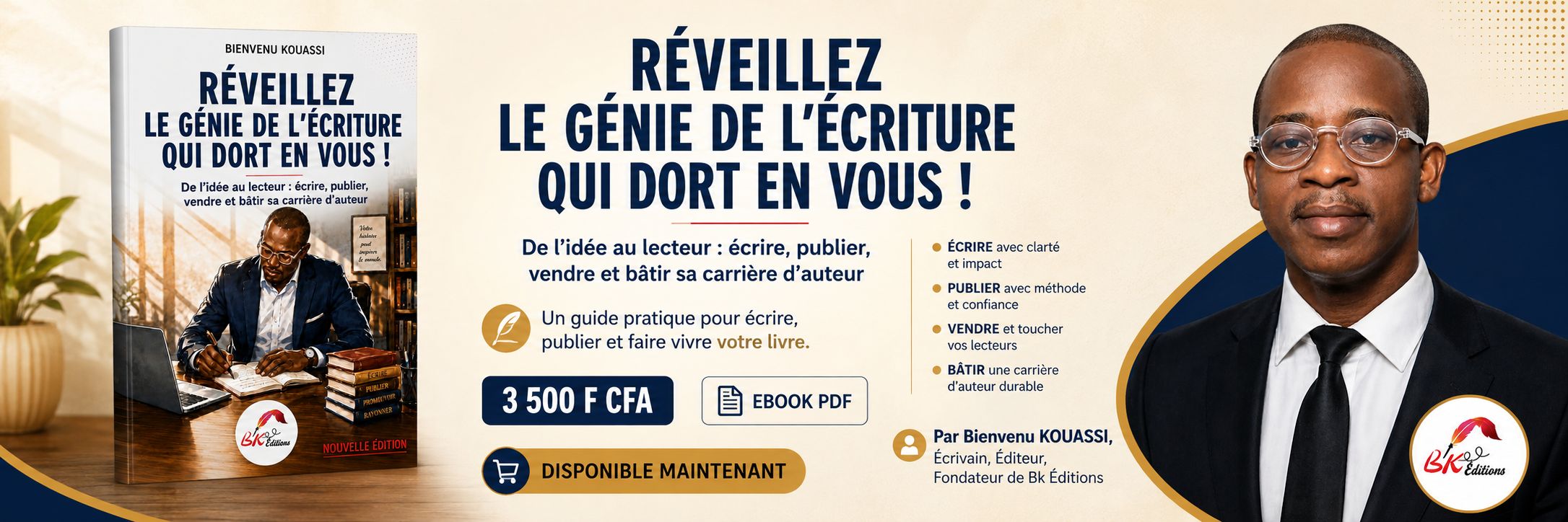 RÉVEILLEZ LE GÉNIE DE L’ÉCRITURE QUI DORT EN VOUS !