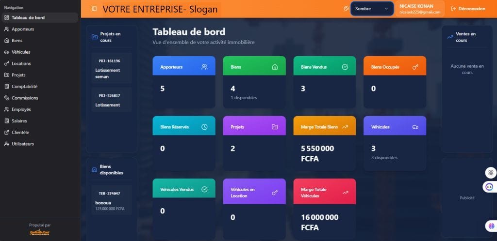 WebGessol V.2 - Solution Web de Gestion PME - simple et intuitif