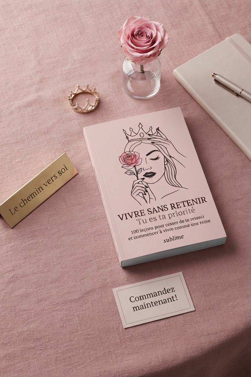 Vivre sans retenue, tu es ta priorité.