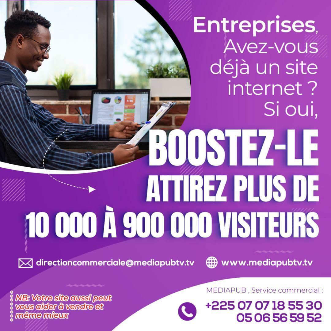 Pack de 15.000 Visiteurs par mois