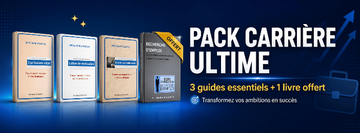 PACK CARRIERE ULTIME : 3 Guides Essentiels + 1 Livre Offert !