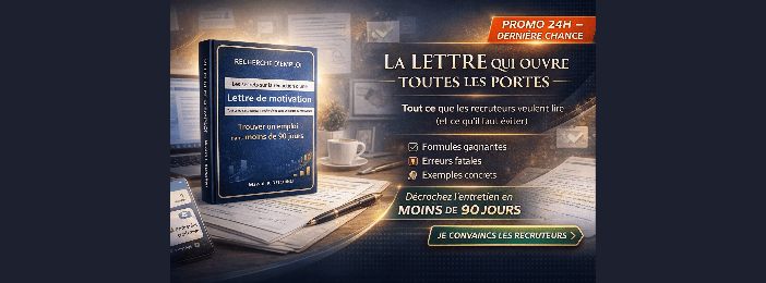 LES SECRETS SUR LA REDACTION D’UNE LETTRE DE MOTIVATION : tout ce que les recruteurs recherchent...