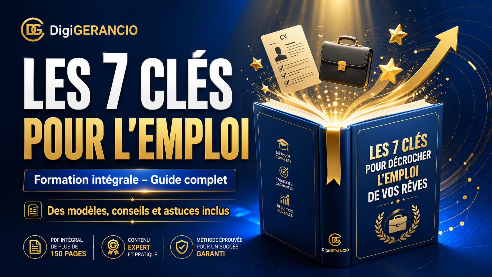FORMATION COMPLETE : LES 7 CLÉS POUR DÉCROCHER L'EMPLOI DE VOS RÊVES