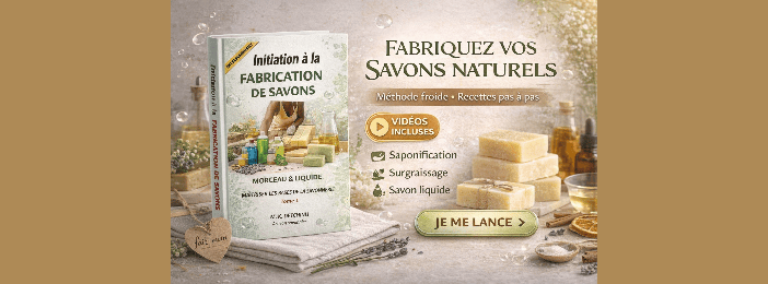 Initiation à la FABRICATION DE SAVONS Solide & Liquide : Maîtriser les bases de la savonnerie