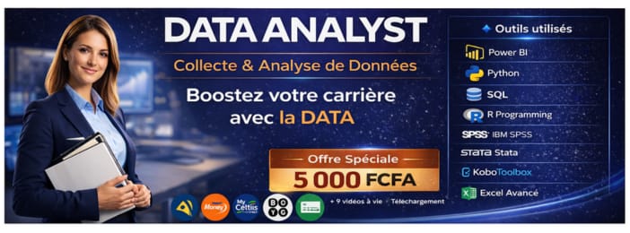 Pack Data Analyst : Formation Complète en Analyse et Collecte de Données