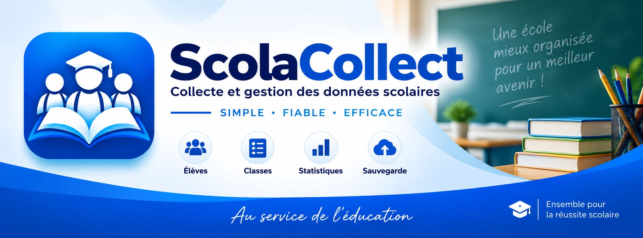 Enrégistrer les élèves (ScolaCollect)