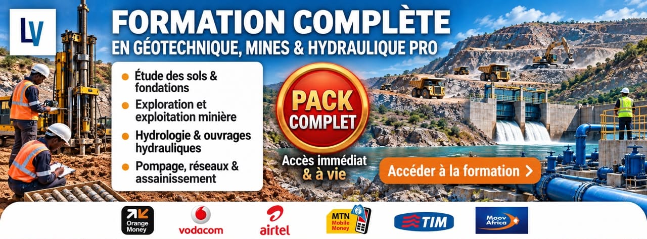 GÉOTECHNIQUE, MINES ET HYDRAULIQUE