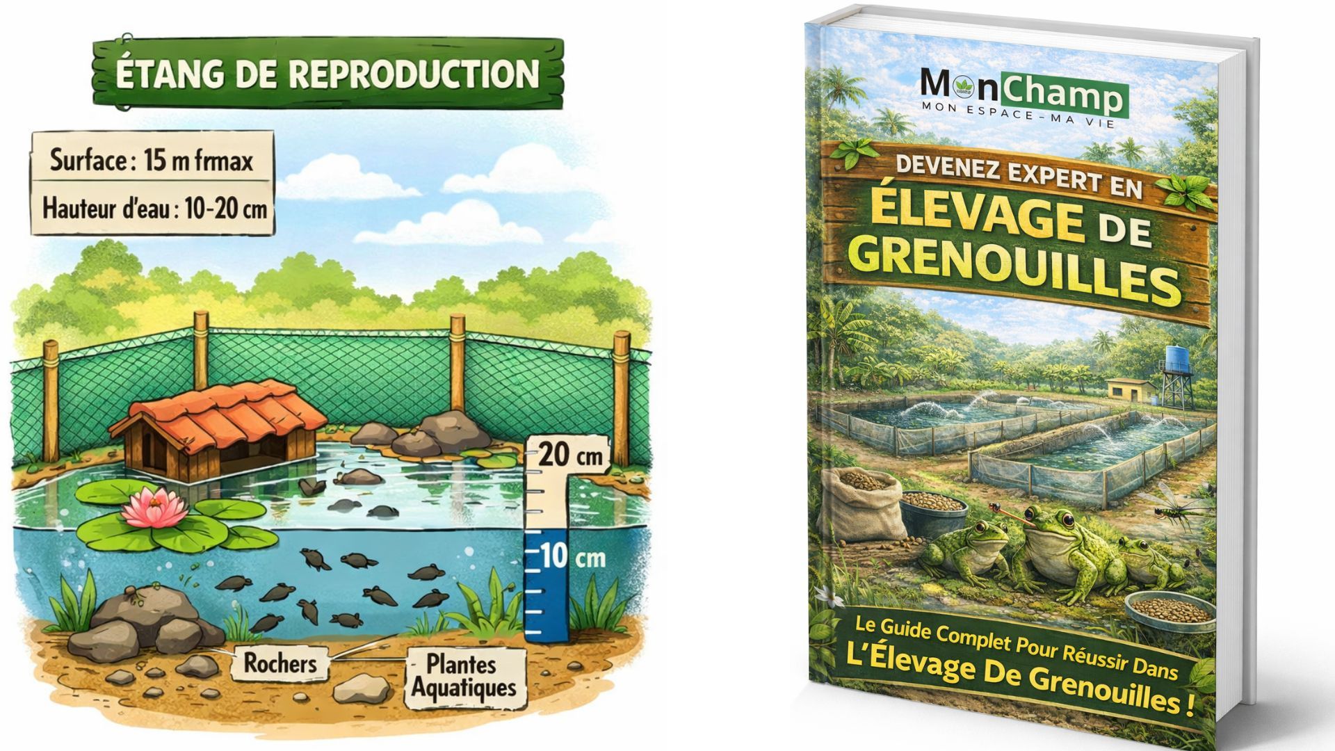 DEVENEZ EXPERT EN ELEVAGE DE GRENOUILLE