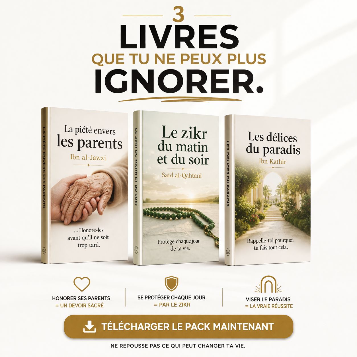 3 Livres que tu ne peux plus ignorer