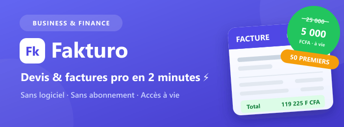 Fakturo Premium – Devis & factures pro en 2 minutes (Accès à vie)