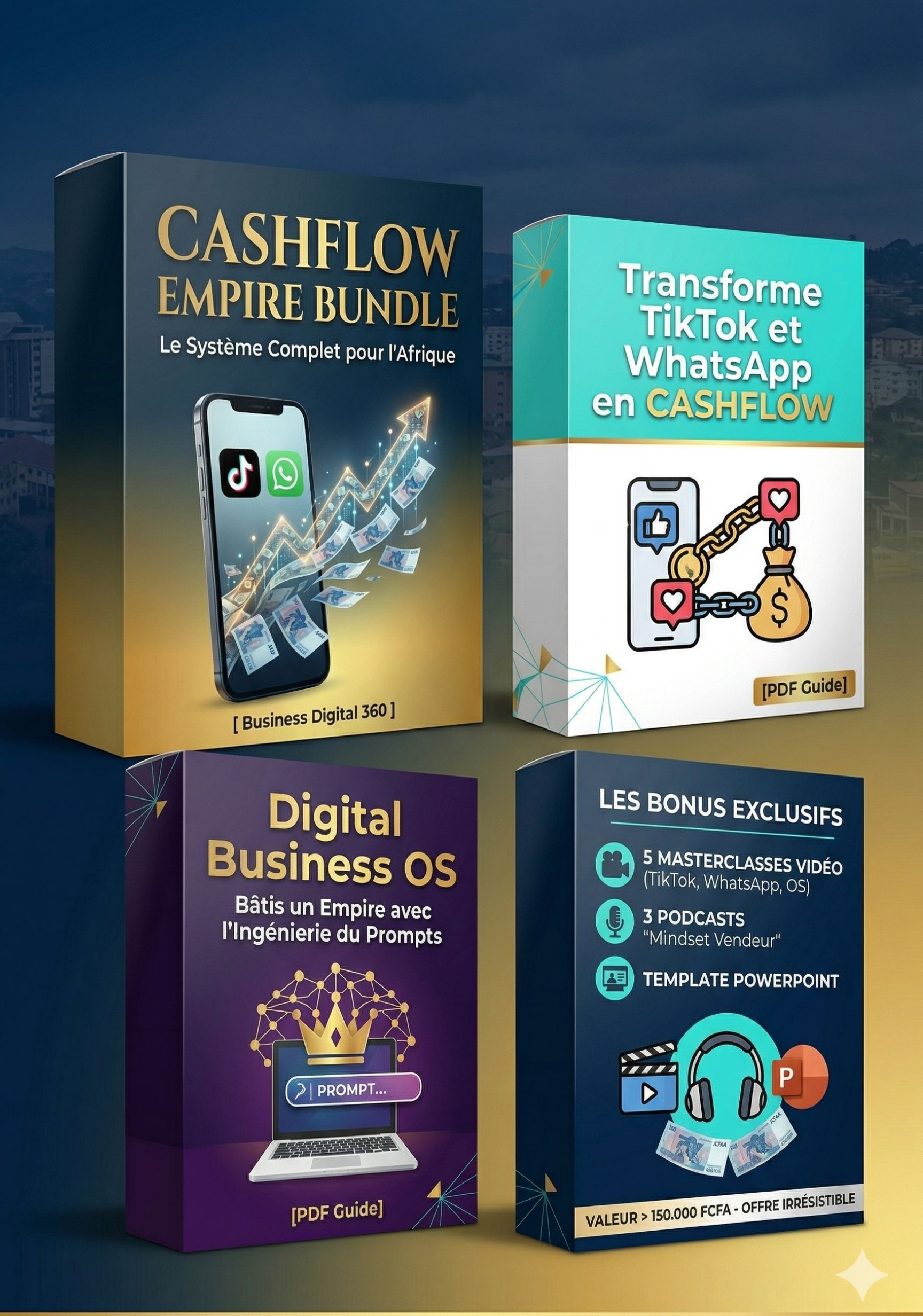 TRANSFORME TIKTOK ET WHATSAPP EN CASHFLOW