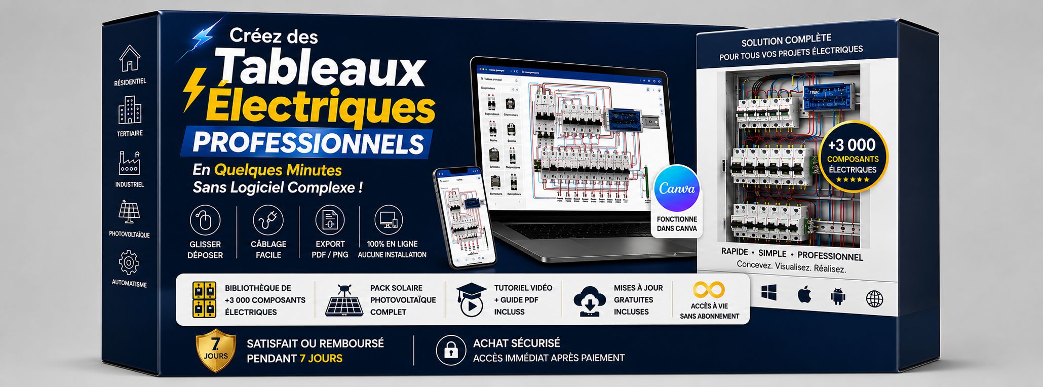 Créez des Tableaux Électriques Professionnels En Quelques Minutes Sans Logiciel Complexe !