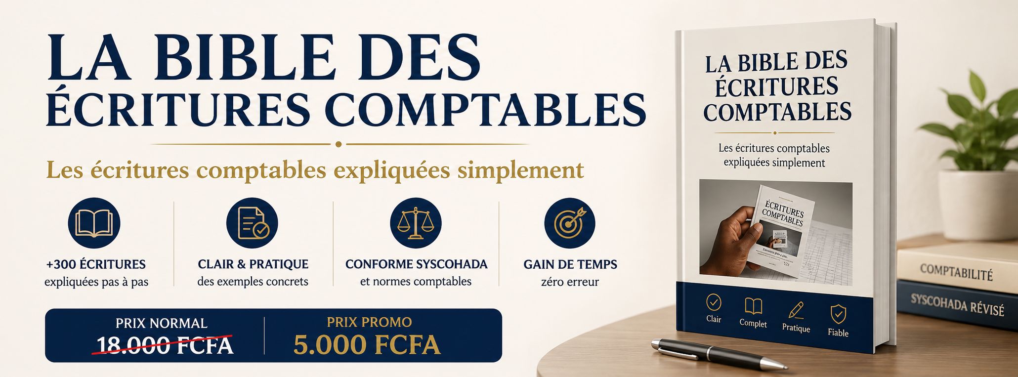LA BIBLE DES ÉCRITURES COMPTABLES + Guide d'Application SYSCOHADA