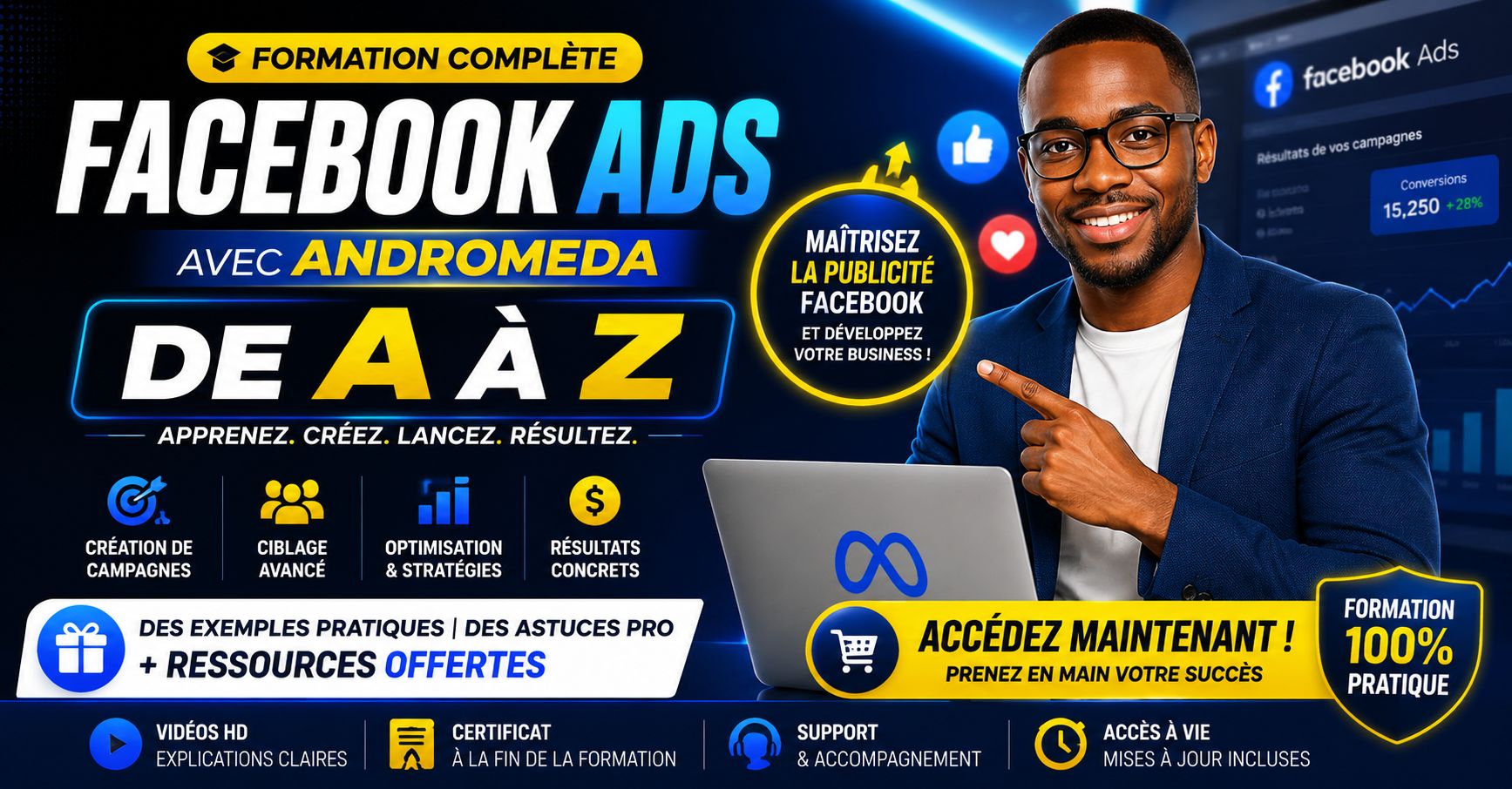 🚀 ANDROMEDA – La Méthode Ultime pour Générer des Ventes avec Facebook Ads