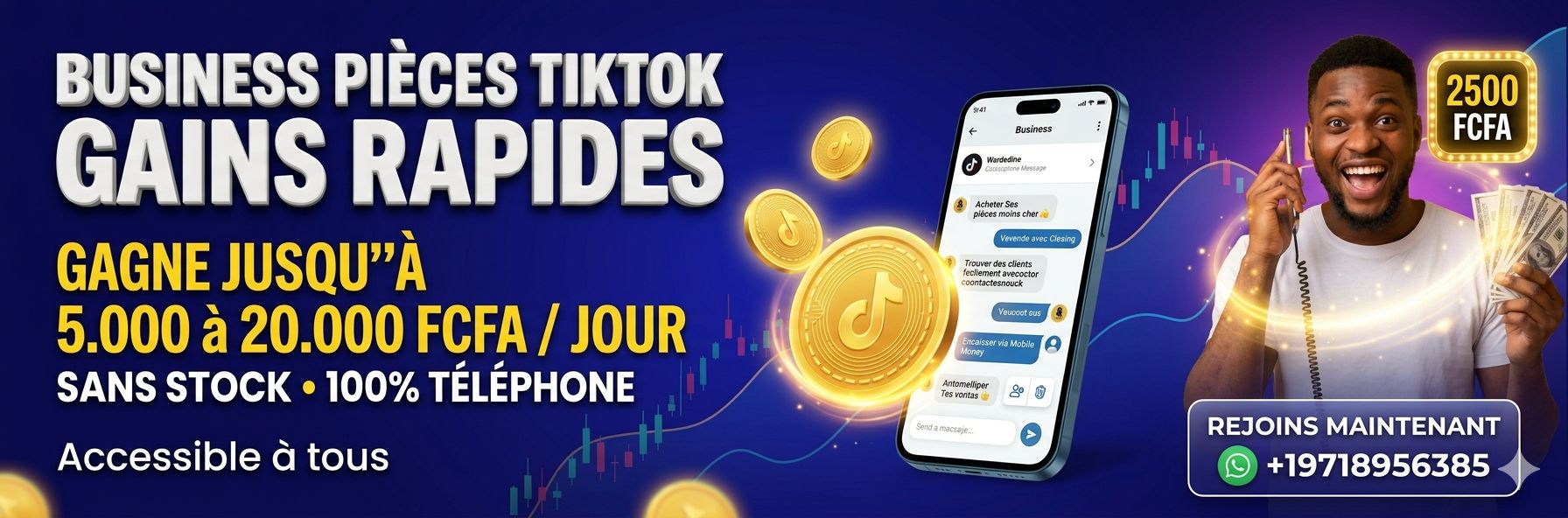 Formation Complète: Revends des Pièces TikTok et Génère un Cash Quotidien