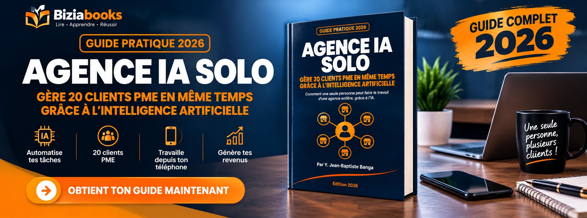 Agence IA Solo – Gère 20 Clients PME avec l’IA