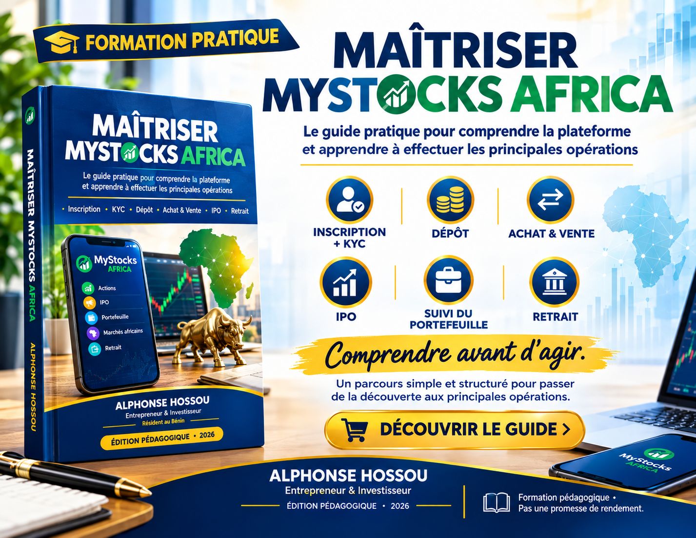MyStocks Africa de A à Z : Inscription, KYC, Dépôt, Actions, IPO et Retrait