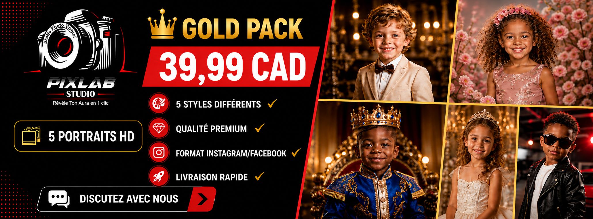 PACK 5 PHOTOS- 39,99 CAD 👑