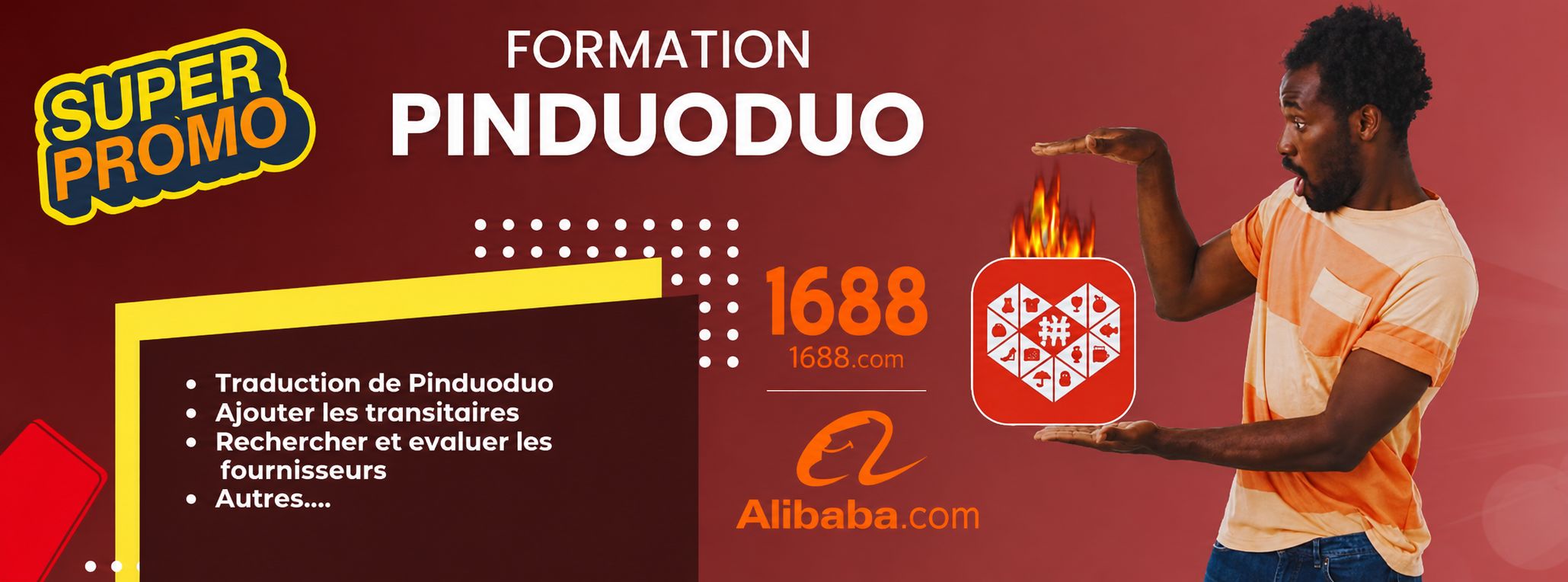 Formation Achat en Chine sur 1688, Alibaba et Pinduoduo