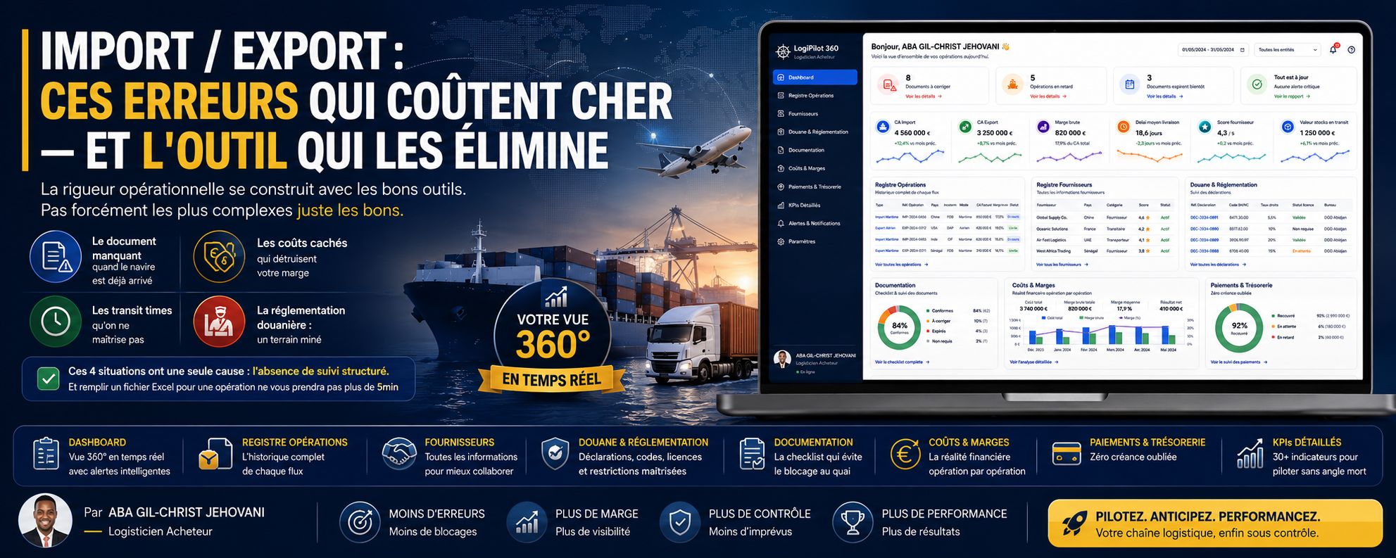 DASHBOARD IMPORT EXPORT