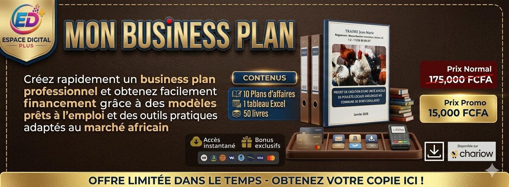 Mon Plan d'Affaires